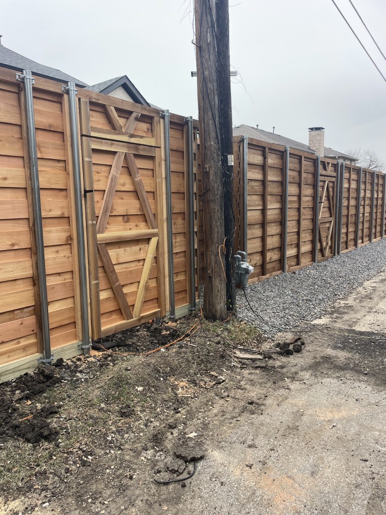 Custom fence installation in the DFW Metroplex by AB Fence Pros, featuring quality residential fencing, privacy fences, automatic gates, and professional outdoor improvements for homeowners in Dallas-Fort Worth, Texas.